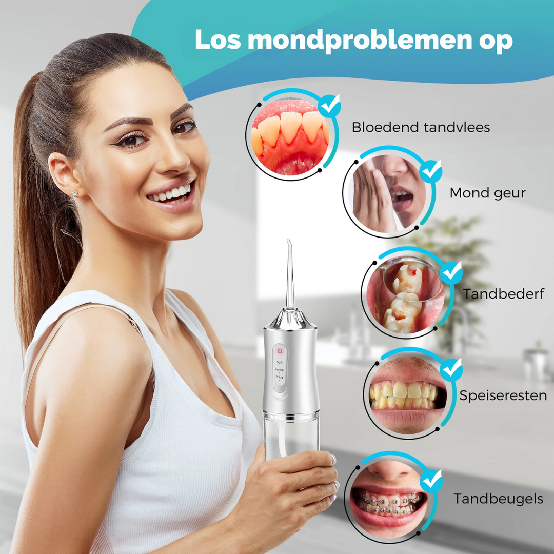 PowerFloss™ | Verbeter uw tandverzorgingsroutine eenvoudig