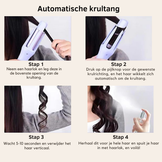 Automatische Haarkruller™ | Creëer prachtige krullen in enkele minuten
