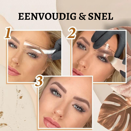 BrowMaster™ | Compleet wenkbrauw-stempelvormingset