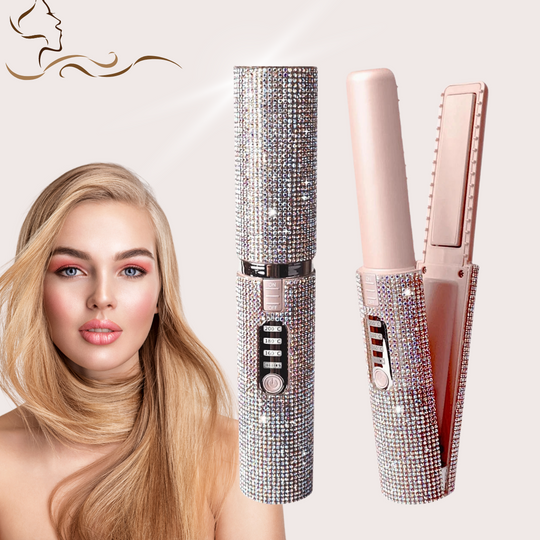 Glanz Styler™ | Jouw sprankelende must-have voor perfect haarstyling onderweg!