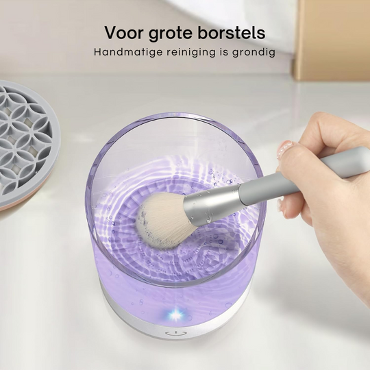 Make-up Kwastenreiniger™ | Neem afscheid van het moeizame schoonmaken van kwasten