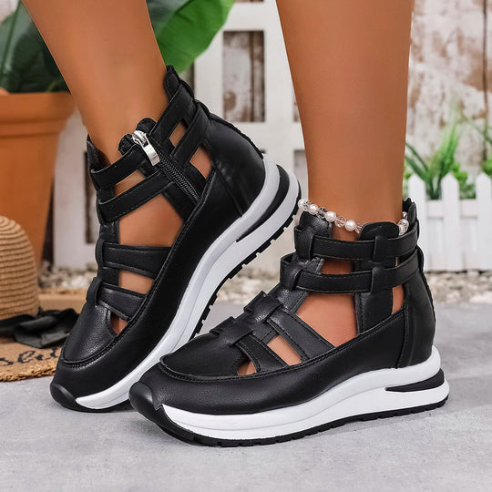 Emma™ | Comfortabele, lichtgewicht sandalen met sleehak
