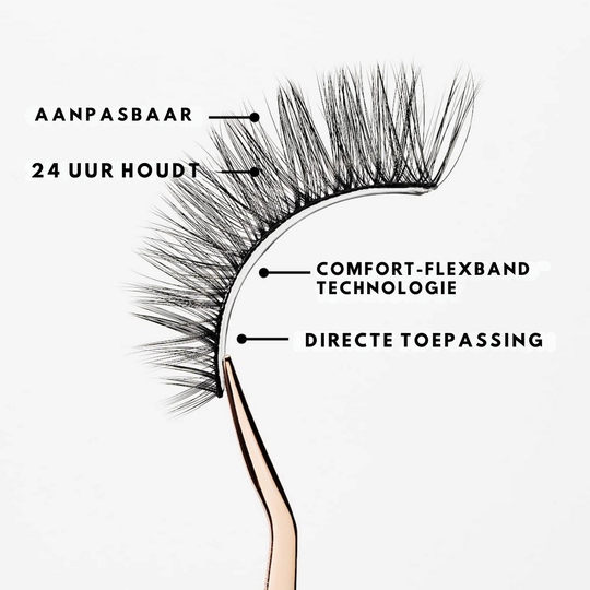 Strepenwimpers™ | De toekomst van nepwimpers is lijmvrij