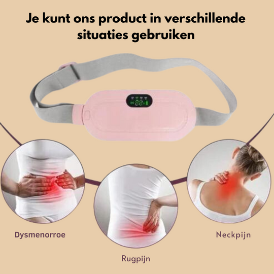 Menstruatie-verwarmingskussen™ | Pijnloze menstruatie met ons verwarmingskussen