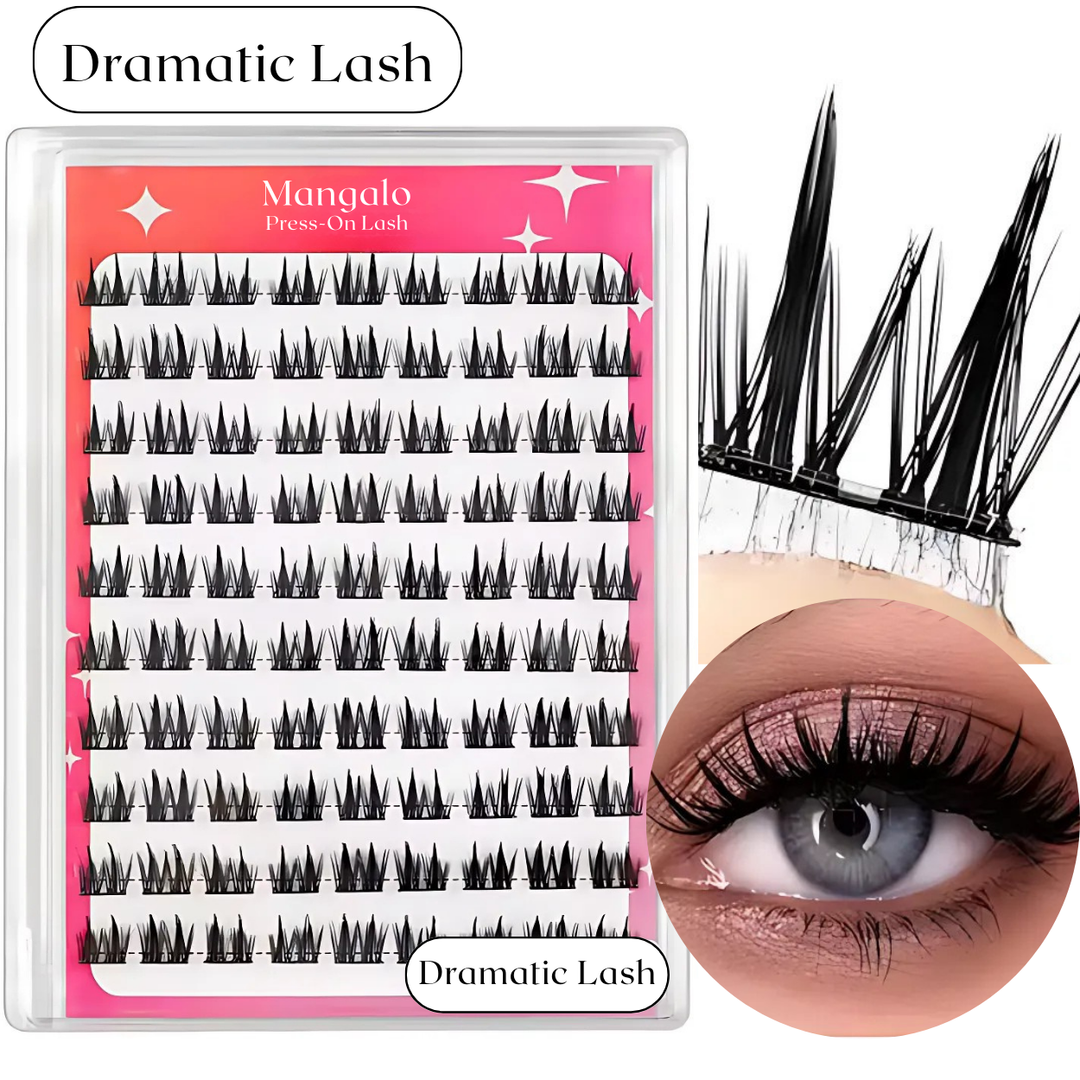 Mangalo Press-On Lash™ | Geen lijmchaos!