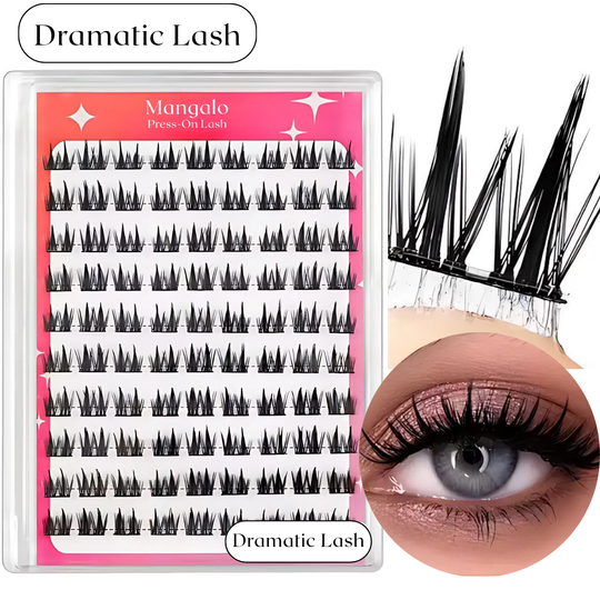 Mangalo Press-On Lash™ | Geen lijmchaos!