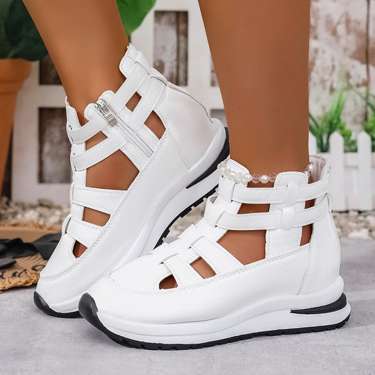 Emma™ | Comfortabele, lichtgewicht sandalen met sleehak