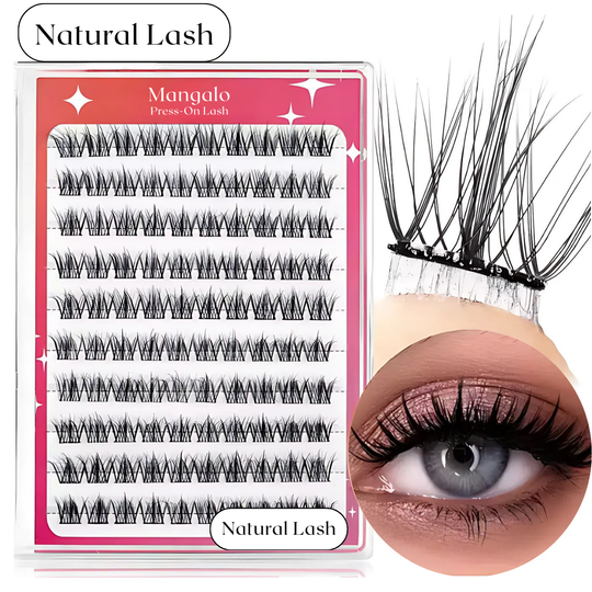 Mangalo Press-On Lash™ | Geen lijmchaos!