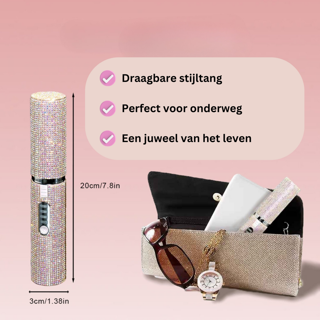 Glanz Styler™ | Jouw sprankelende must-have voor perfect haarstyling onderweg!