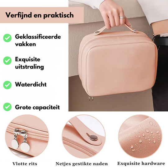 BeautyNest™ | Veelzijdige cosmetica tas voor dagelijks gebruik