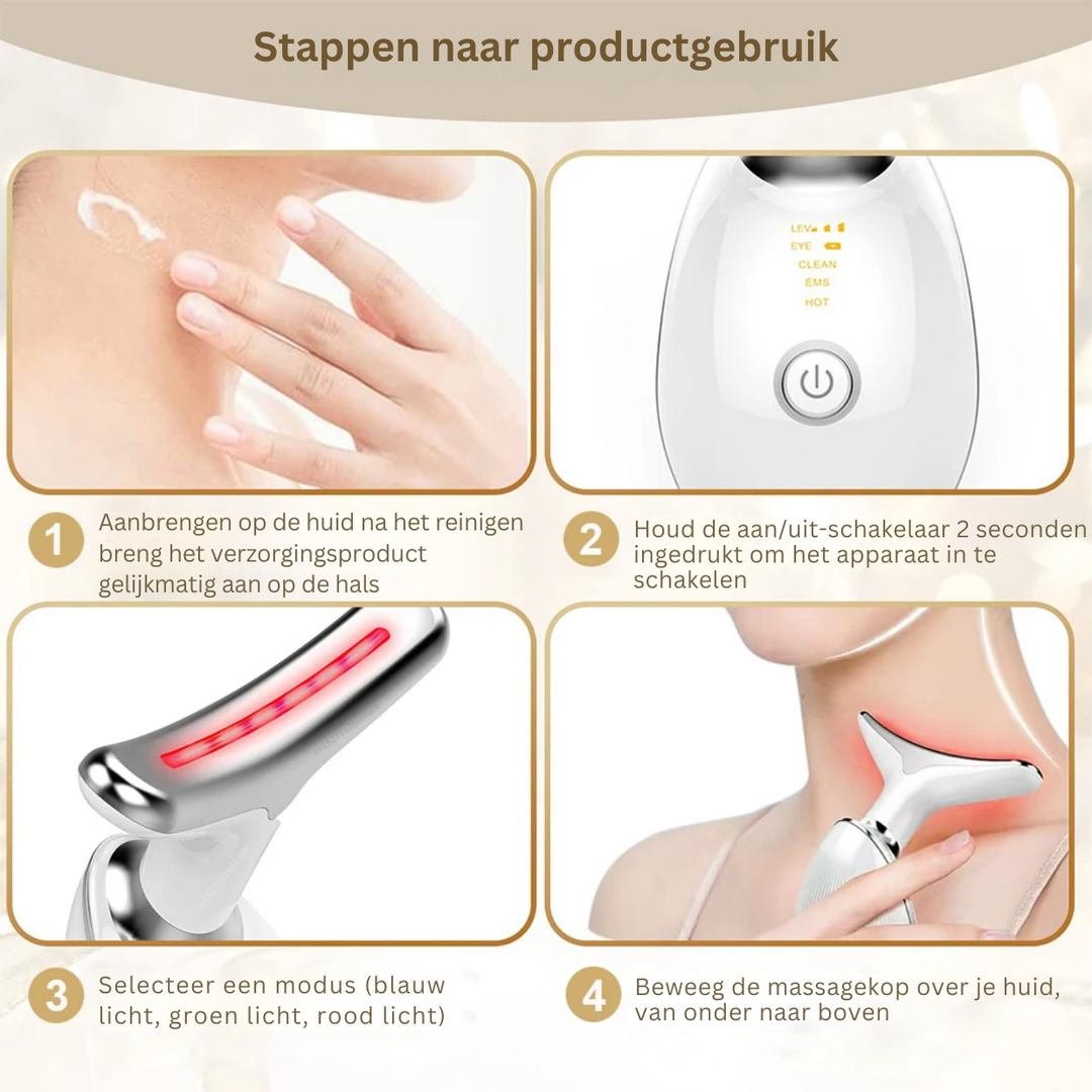 FaceGlow™ | Anti-rimpel & Verstevigende Gezichtsmassager