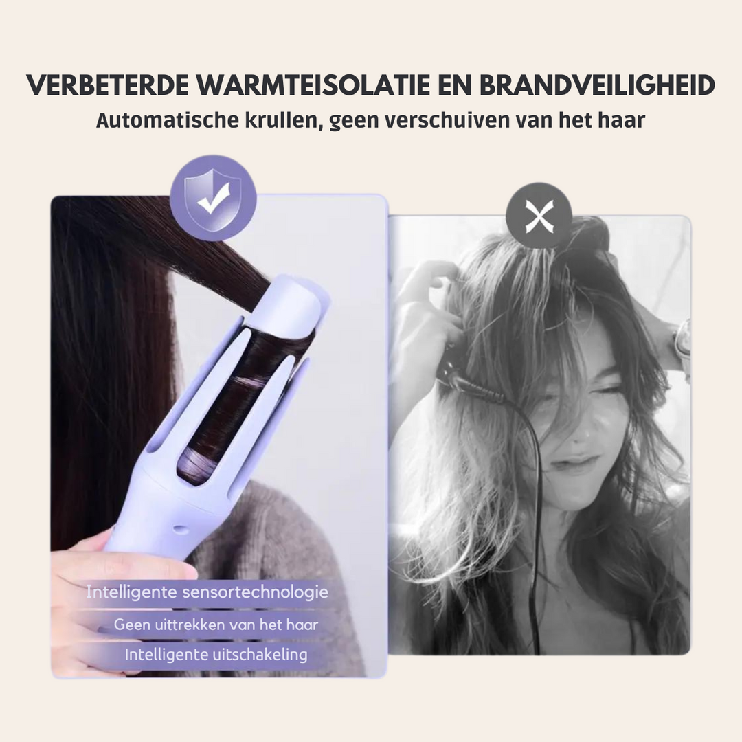 Automatische Haarkruller™ | Bereik prachtige krullen in enkele minuten