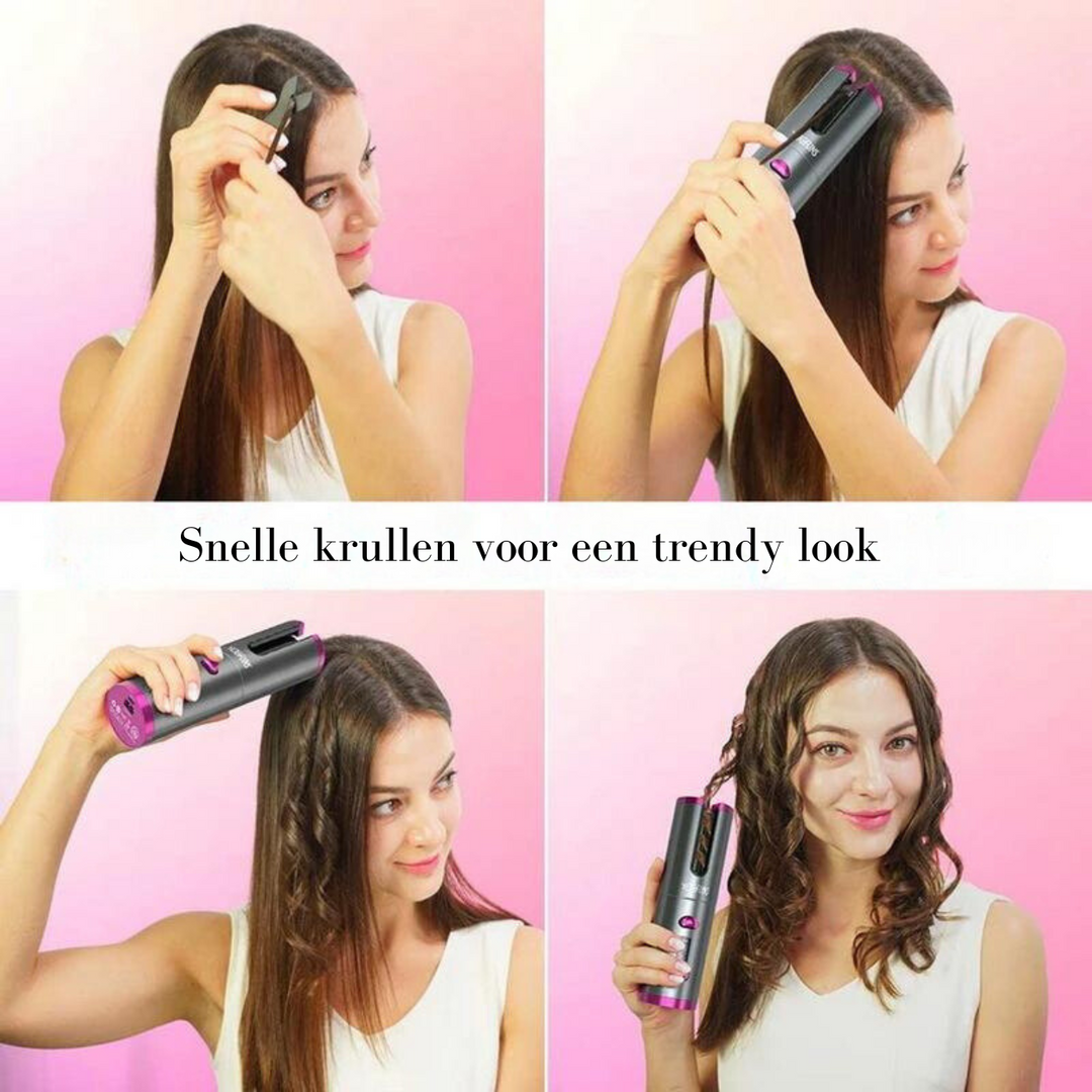 GlamCurls™ | Innovatieve krultang voor onmiddellijke glamourkrullen